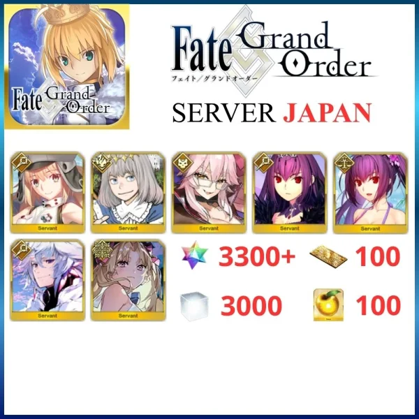 [JP] FGO END 3300 Quạc + 6 Xe + Space Ereshkigal