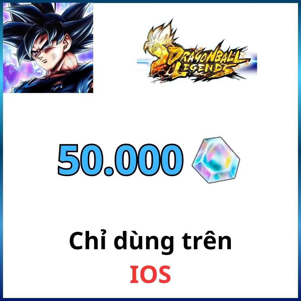 [IOS] DBL 50K Chrono Crystals